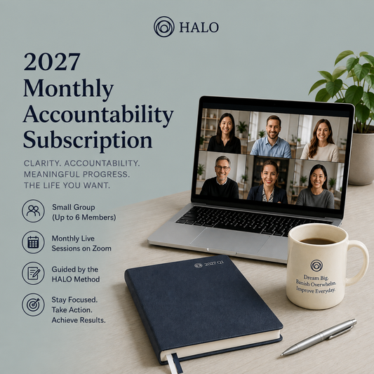 HALO Monthly Accountability Subscription - 2027 (Jan-Dec)