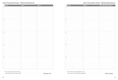 The HALO Planner 2027:  Set of 4 (Q1-Q4) - NAVY